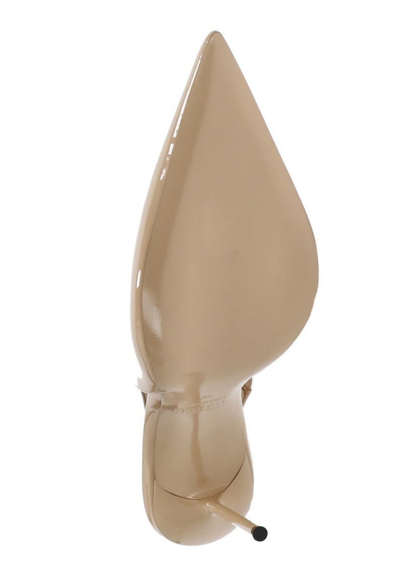 Paris Texas Nude Lidia Arrow Toe Pumps