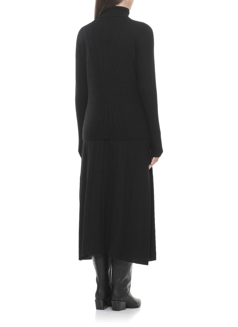 D. Exterior Black Cashmere Blend Sweater