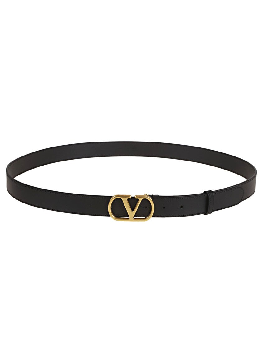 Valentino Shiny Calfskin Belt