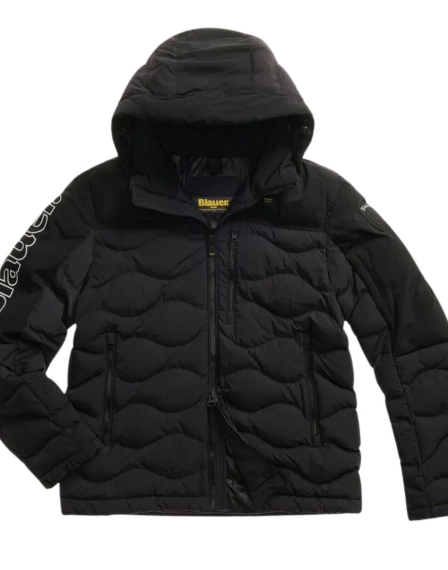 Blauer Usa Ferwood Crinkle-Effect Jacket