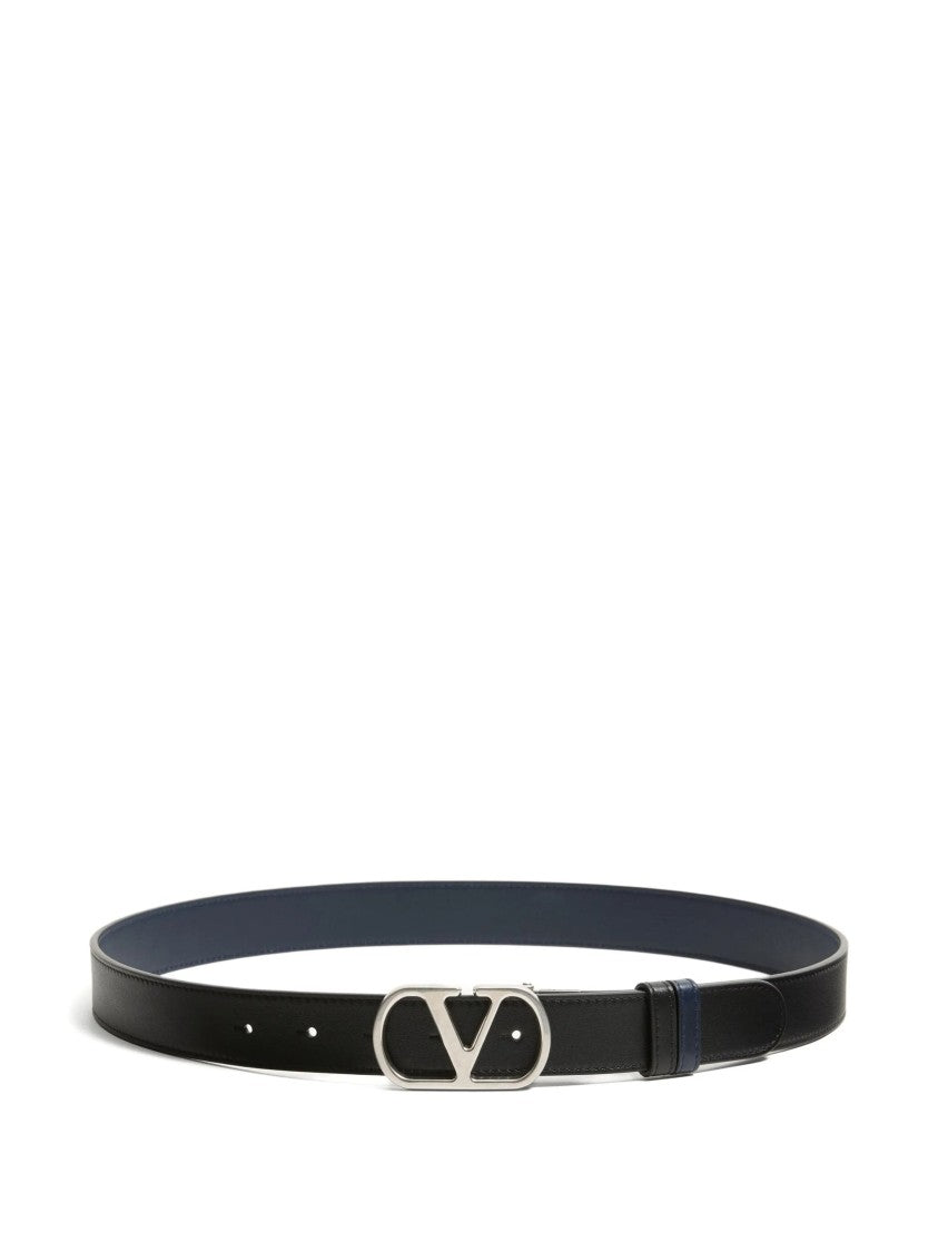 Valentino Black/Navy Belt H. 30 Reversible Belt