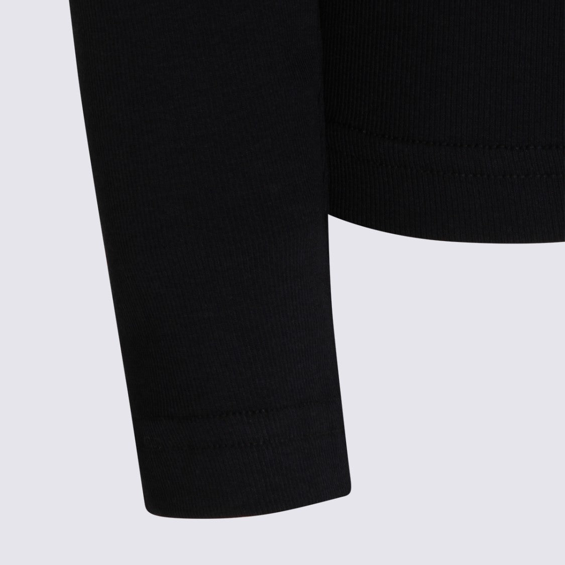 Fabiana Filippi Fitted Long-Sleeved Top With Deep V-Neckline