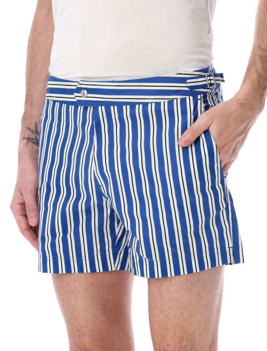 Tom Ford Striped Swim Shorts