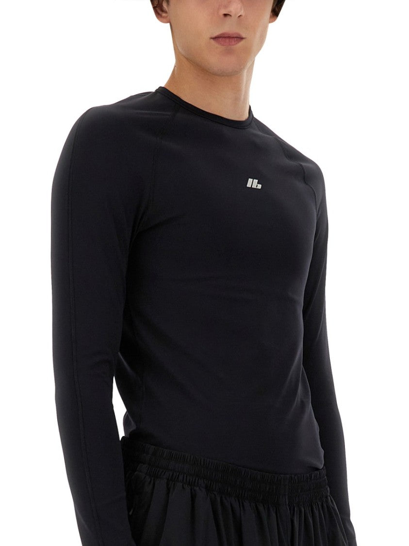 Balenciaga Slim Fit Top With Logo Detail