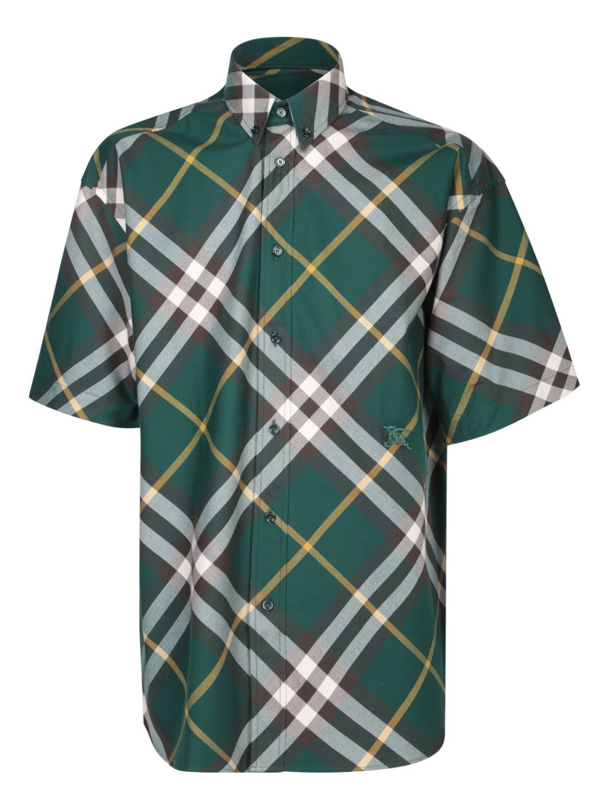 Burberry Cotton Short Sleeve Shirt