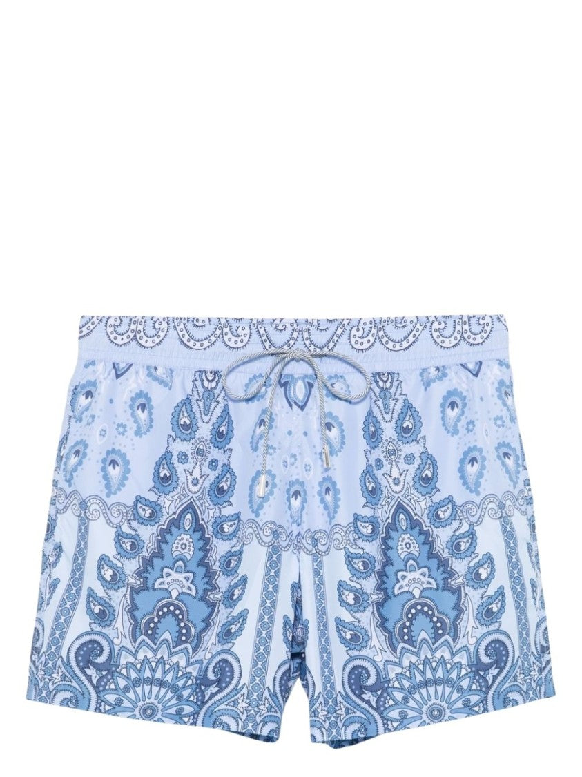 Etro Mare Celeste Swimwear