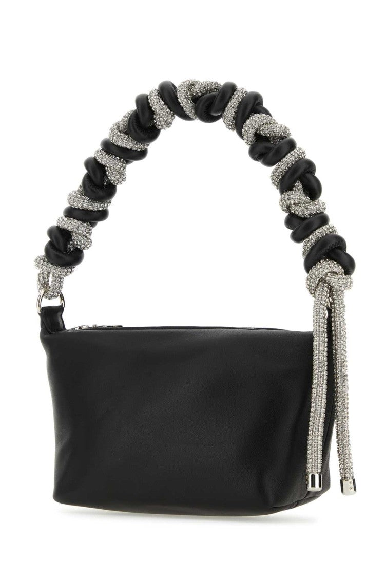 Kara Black Nappa Leather Handbag