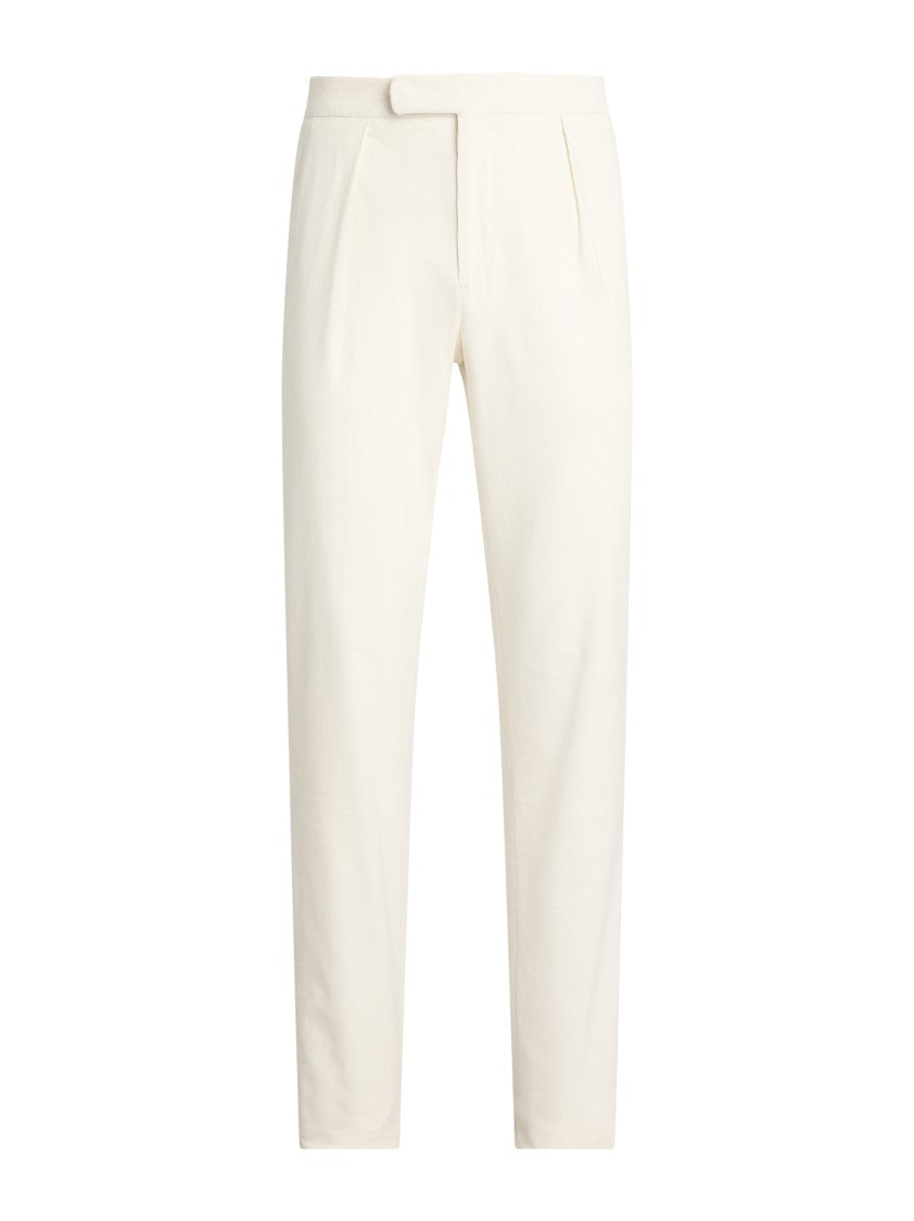 Polo Ralph Lauren Straight-Leg Corduroy Trousers With One-Pleat Design