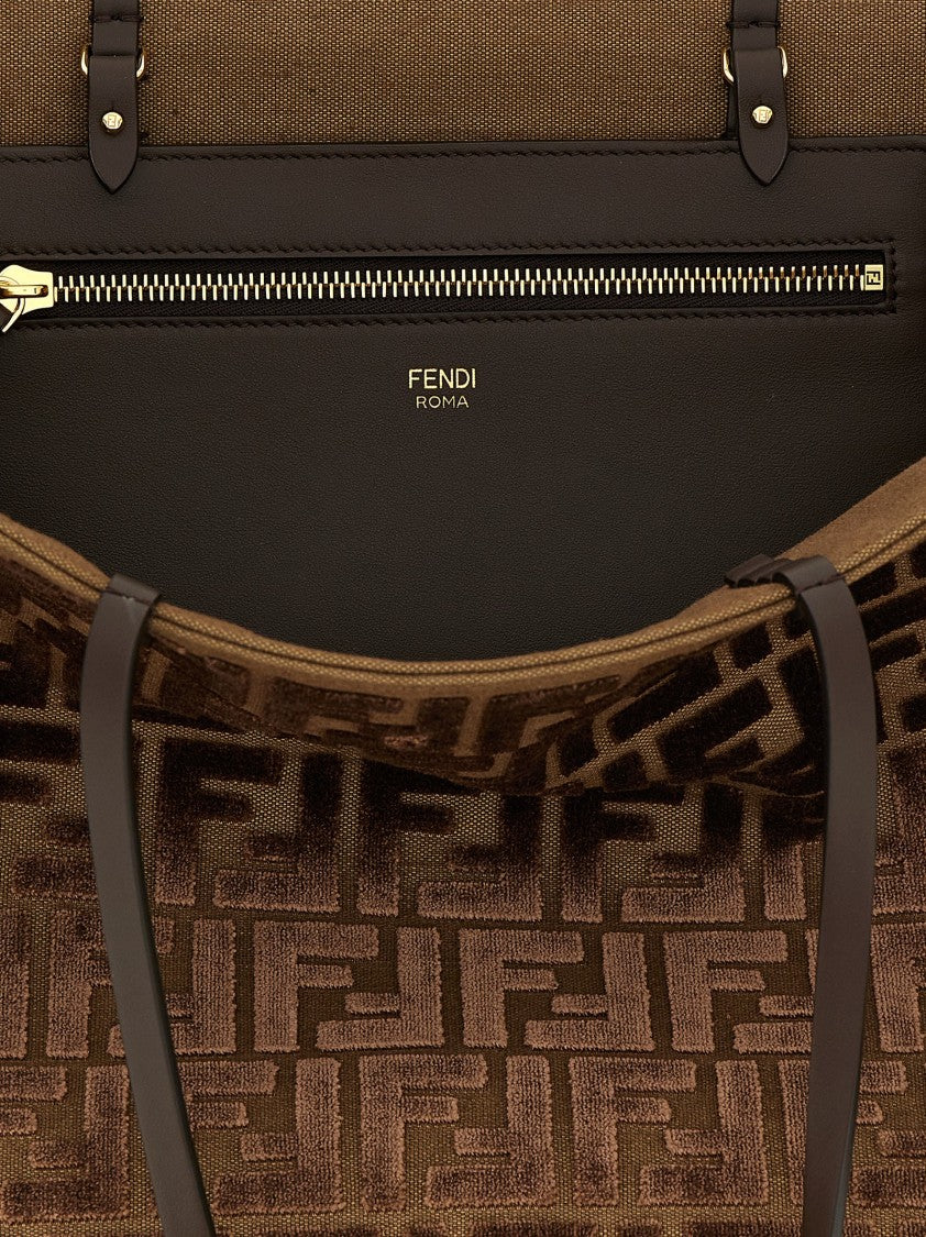 Fendi Roll Large' Reversible Shopping Bag