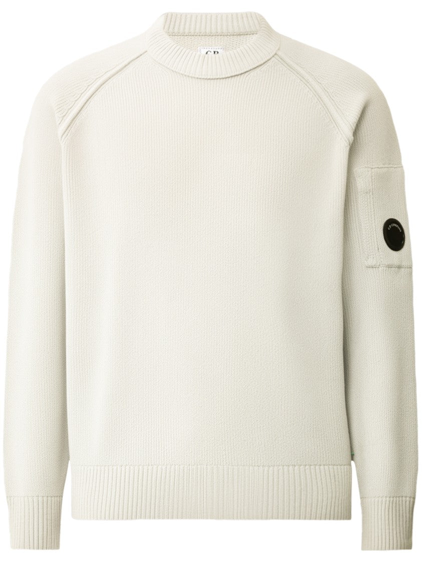 C.P. Company Chenille Cotton Lens Crewneck Sweater