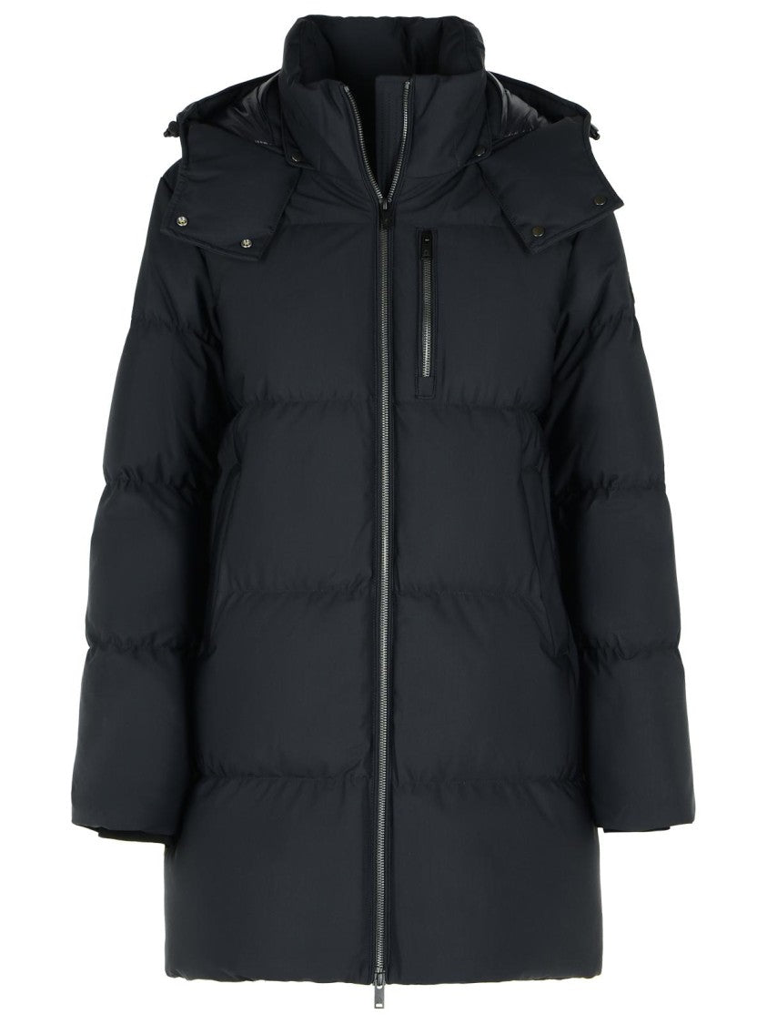 Moose Knuckles 'Chelia 3Q' Black Polyamide Blend Down Jacket