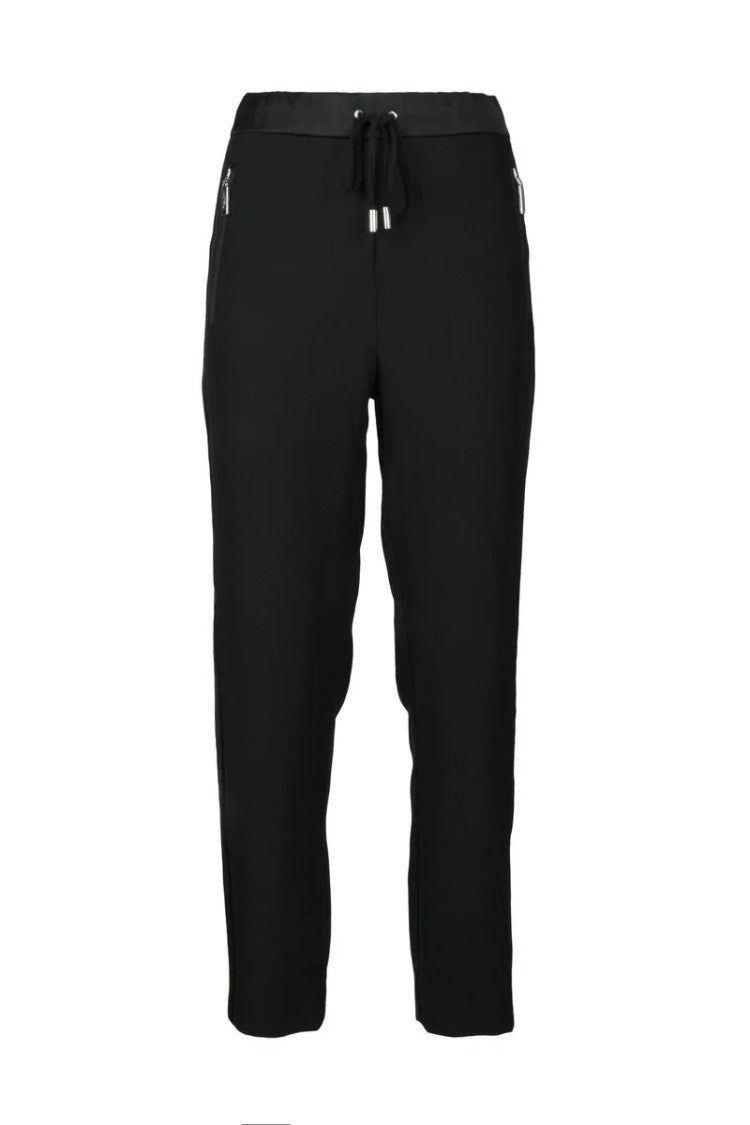Costume National C. Straight-Leg Cropped Trousers With Adjustable Waistband