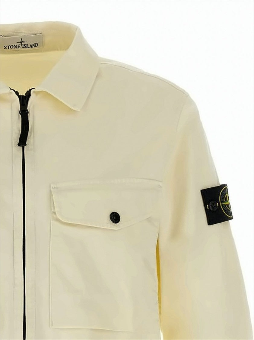 Stone Island Minimalist Light Cream Jacket