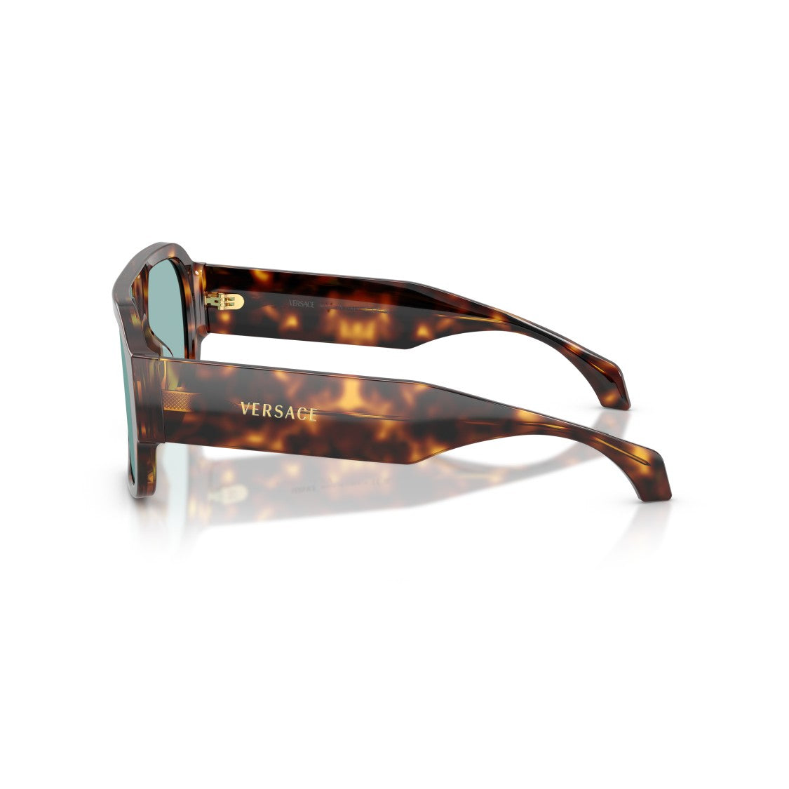 Versace 0Ve4508u Oversized Square Tortoiseshell Sunglasses