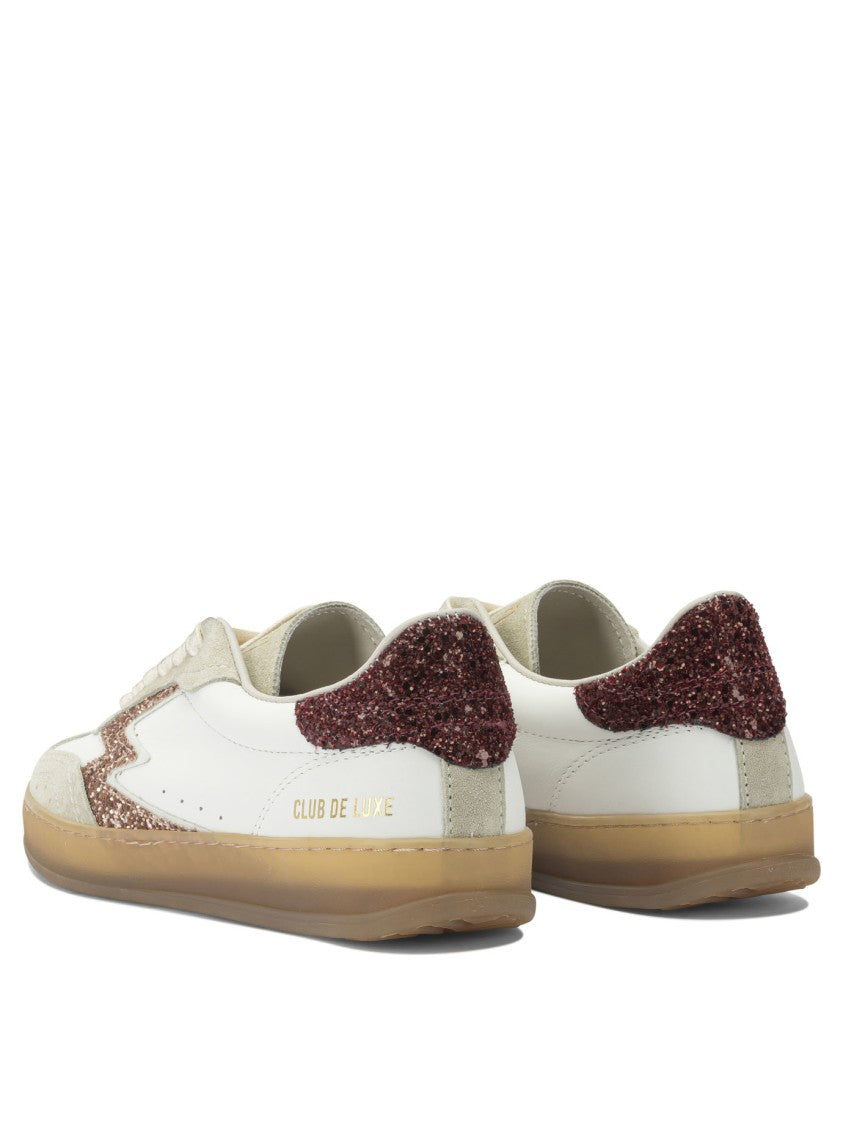 Moaconcept Low-Top Sneakers With Glitter Detailing