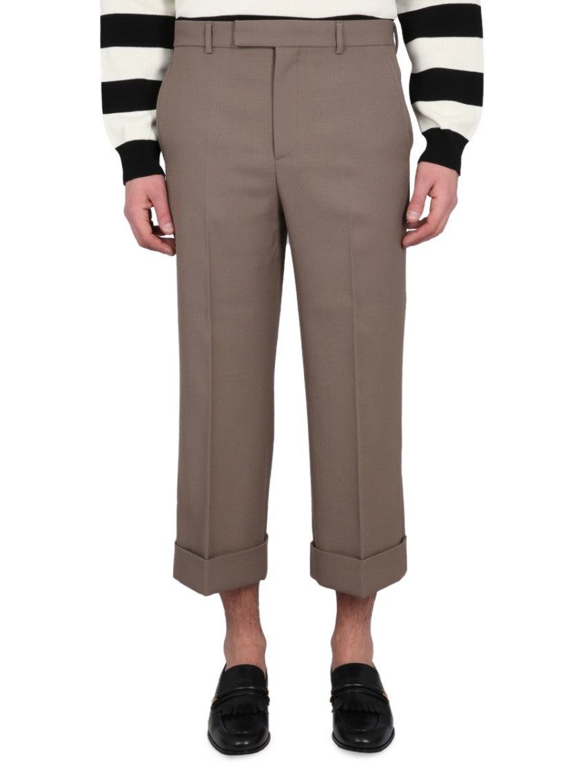 Gucci Textured Gabardine Shorts With Covered Finish
