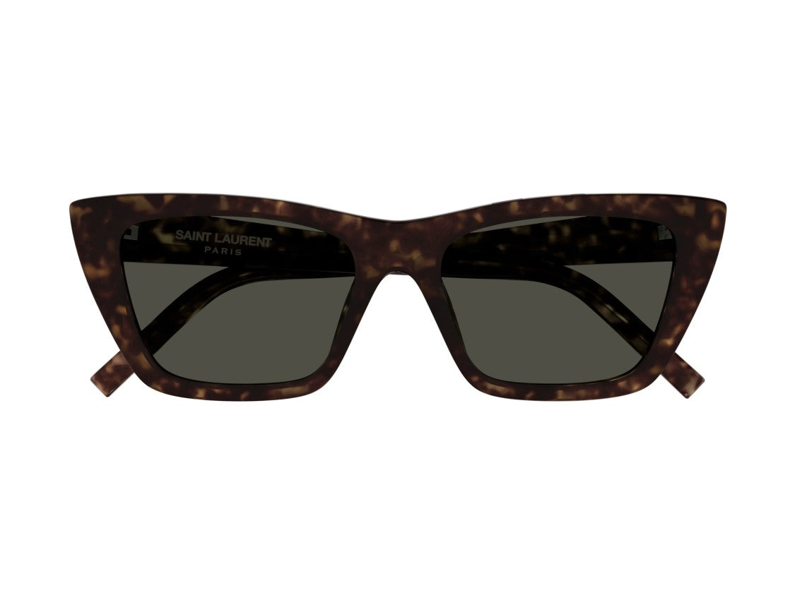 Saint Laurent Sl 276 Mica Tortoiseshell Acetate Oversized Square Sunglasses