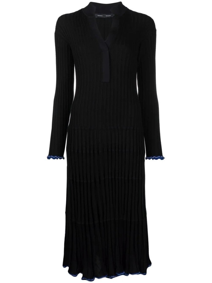 Proenza Schouler Silk Cashmere Dress