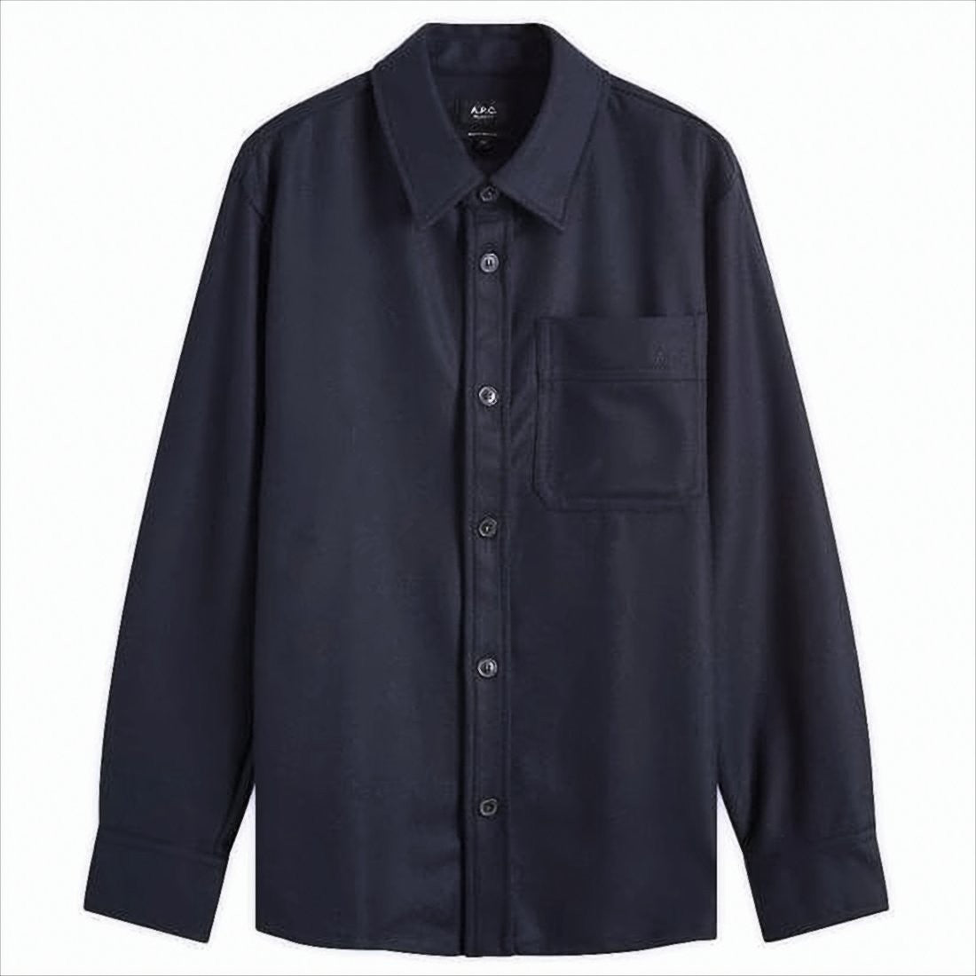 A.P.C. Classic Button-Down Shirt With Minimalist Design