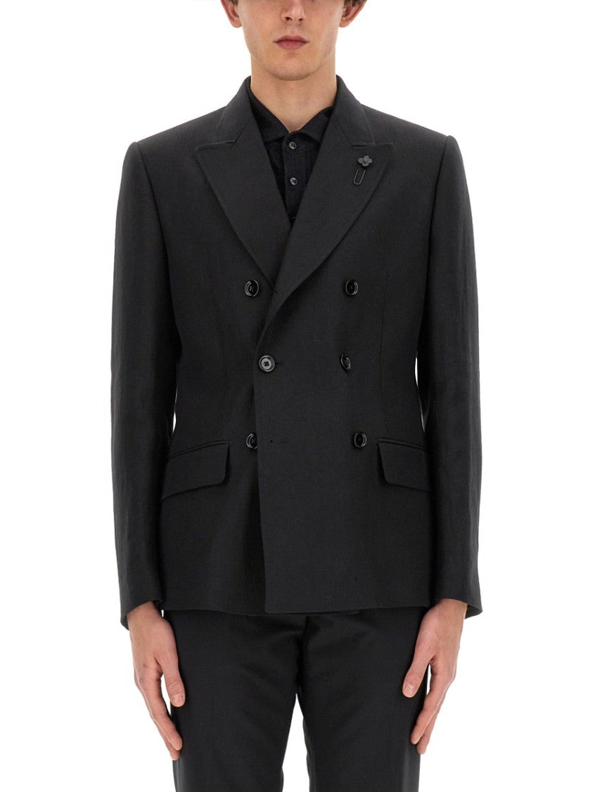 Lardini Double-Breasted Jacket