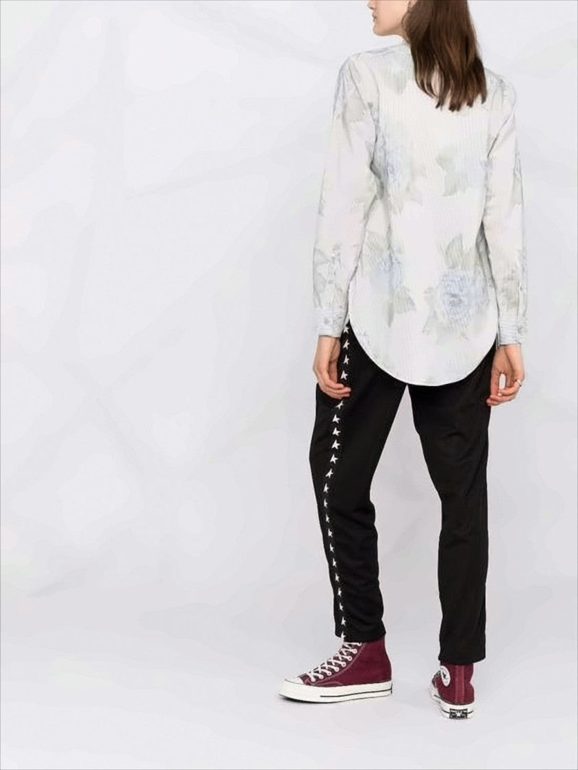 Golden Goose Jogger Pants With Star Detail And Elastic Waistband