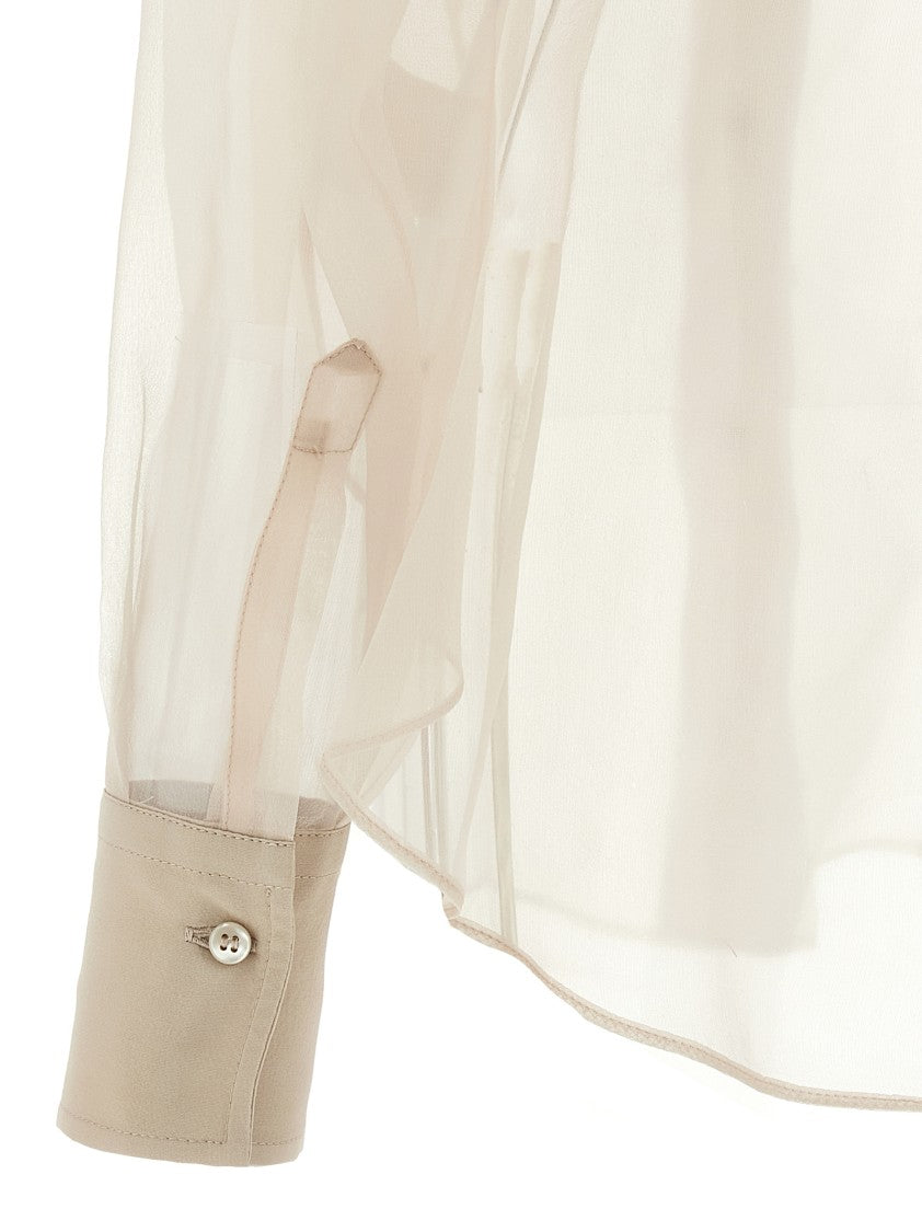 Brunello Cucinelli 'Flora Appliqué' Shirt