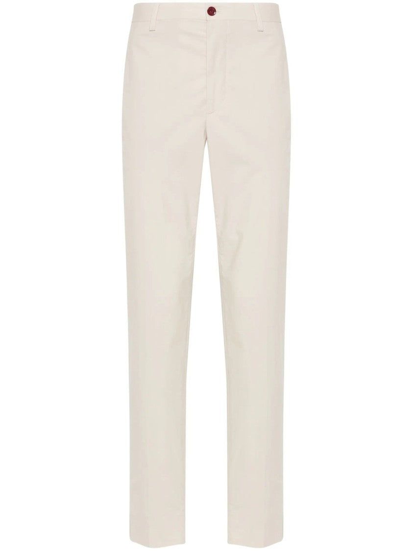 Etro Mid-Rise Poplin Chino Trousers