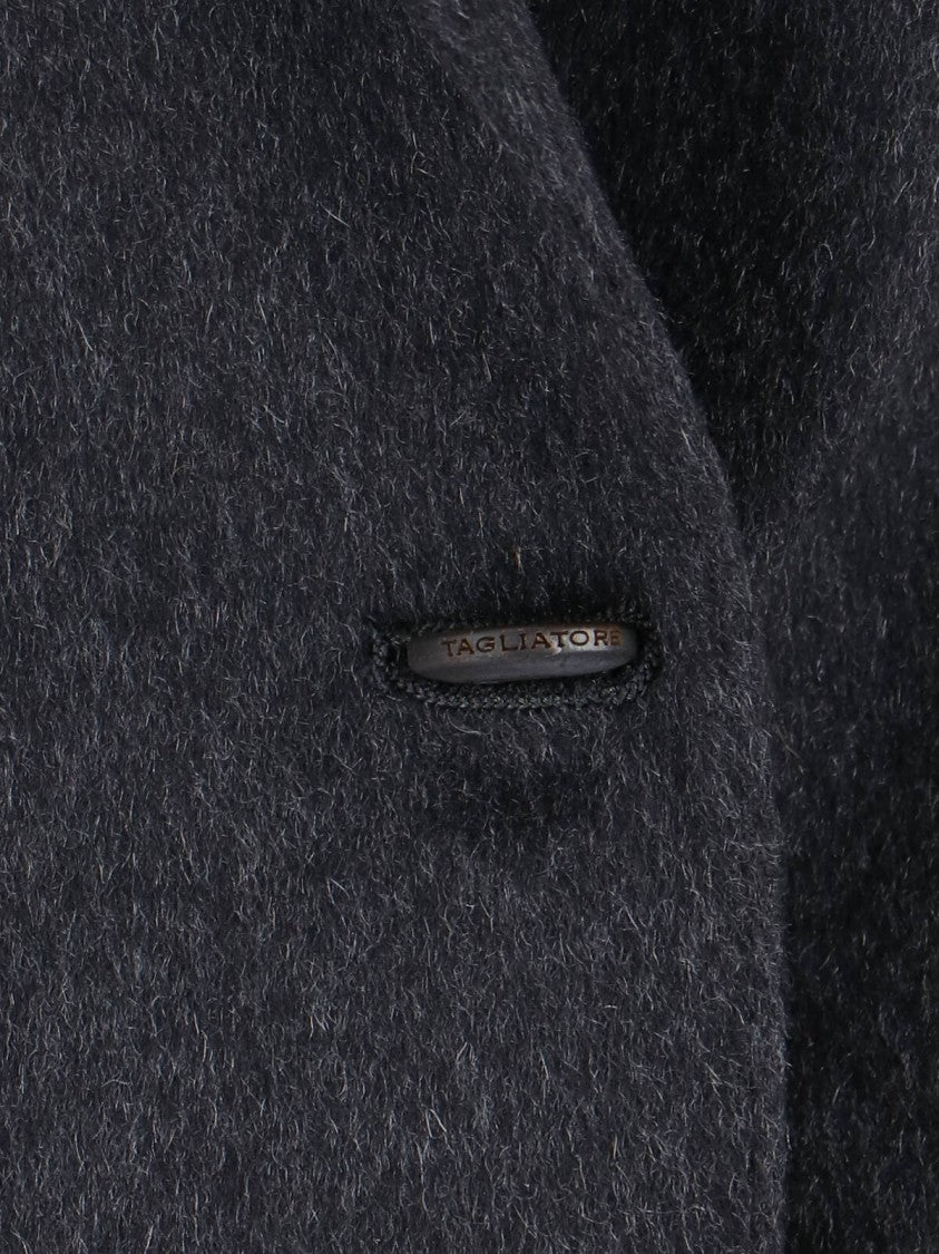 Tagliatore Tailored Minimalist Jacket With Classic Lapels