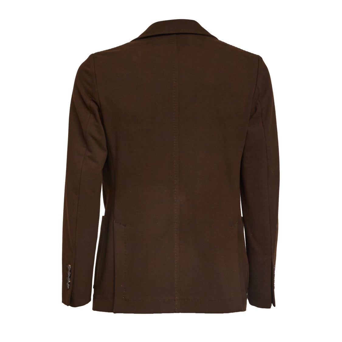 Circolo 1901 Light Fleece Notch Lapel Patch Blazer