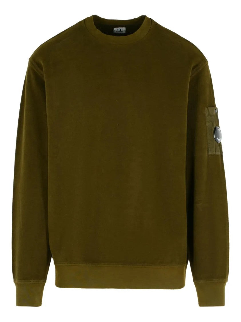 C.P. Company Pocket-Patch Crew Neck Sweatshirt