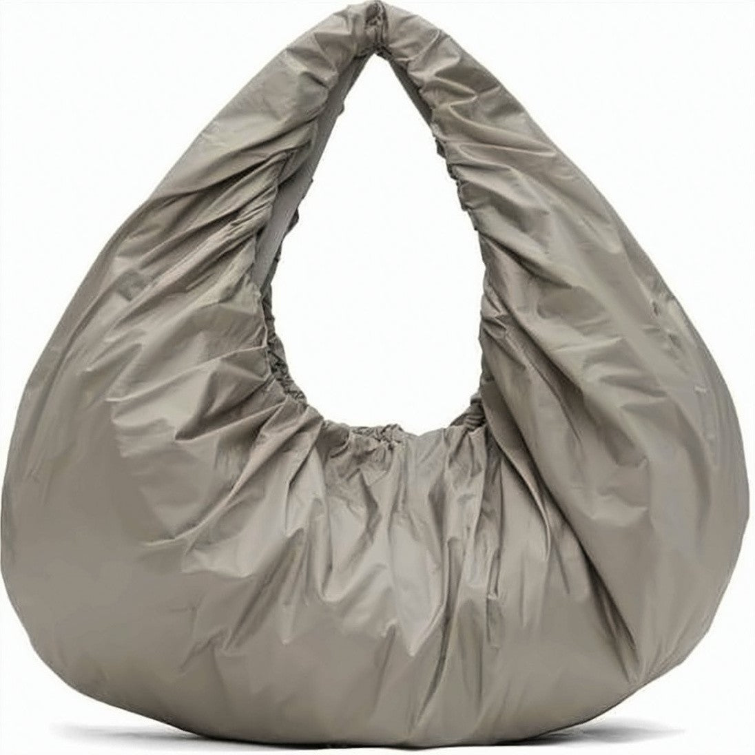 Amomento Gathered Crescent Tote Bag