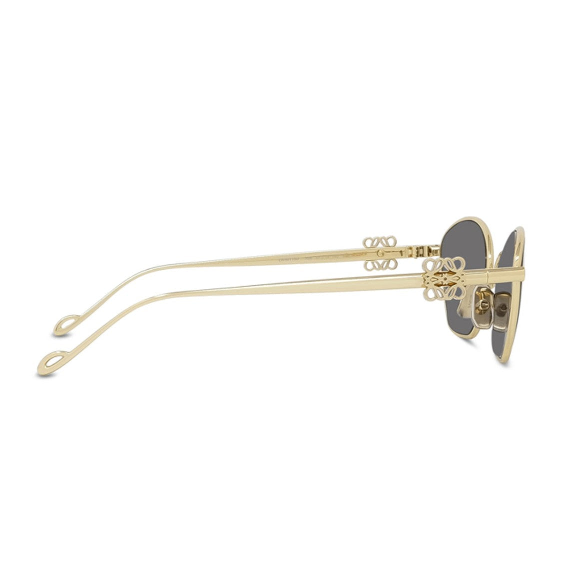 Loewe Gold Anagram Metal Sunglasses