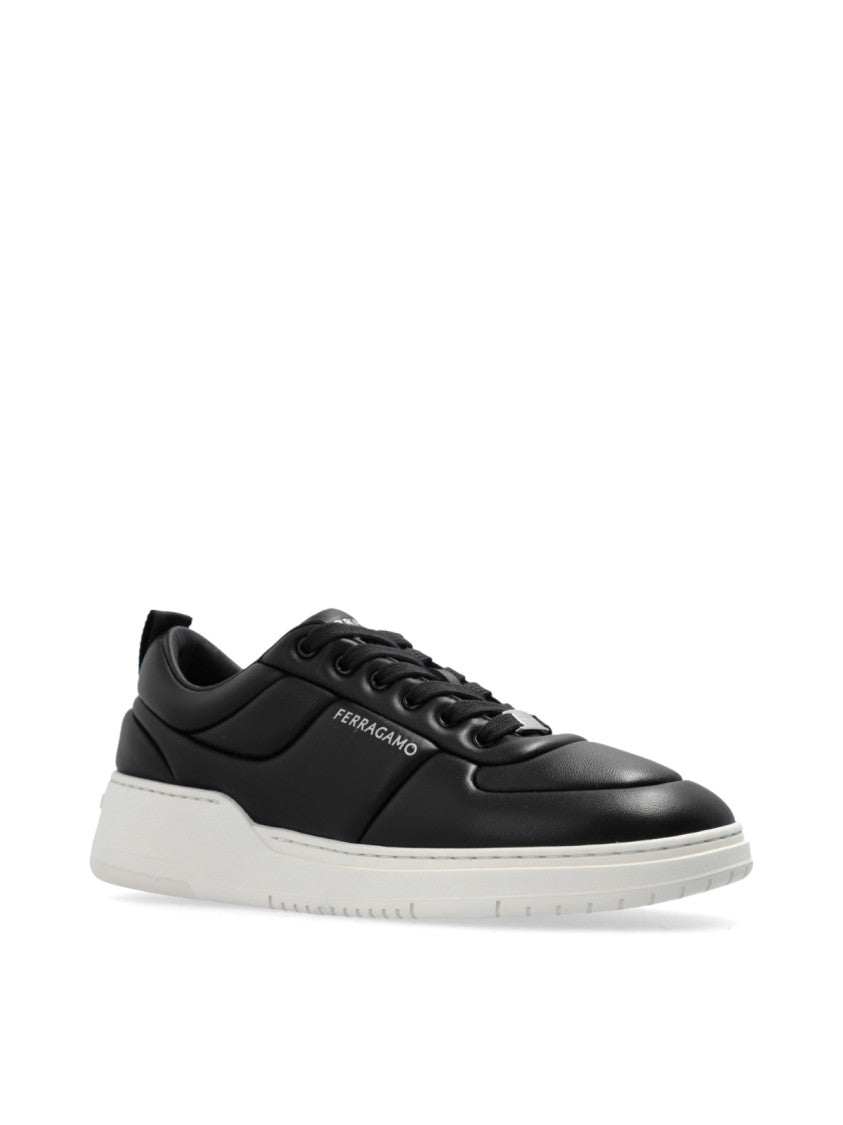 Ferragamo Caro Low-Top Logo Sneakers