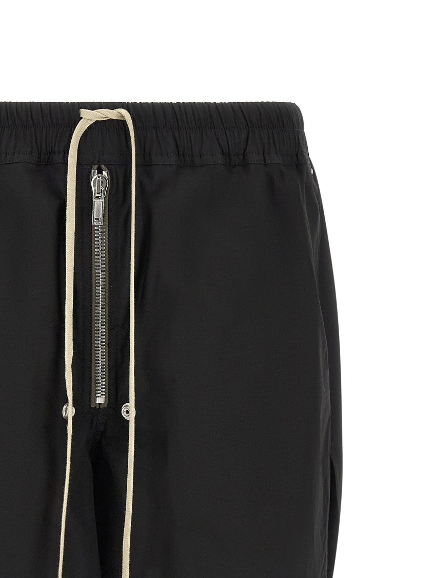 Rick Owens 'Bela Boxers' Cotton Poplin Bermuda Shorts