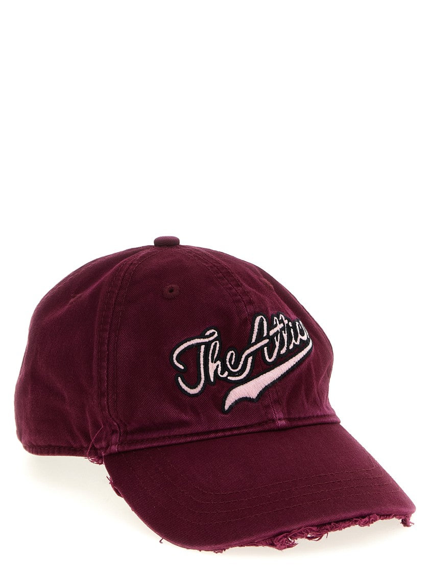 The Attico Logo Embroidery Hat