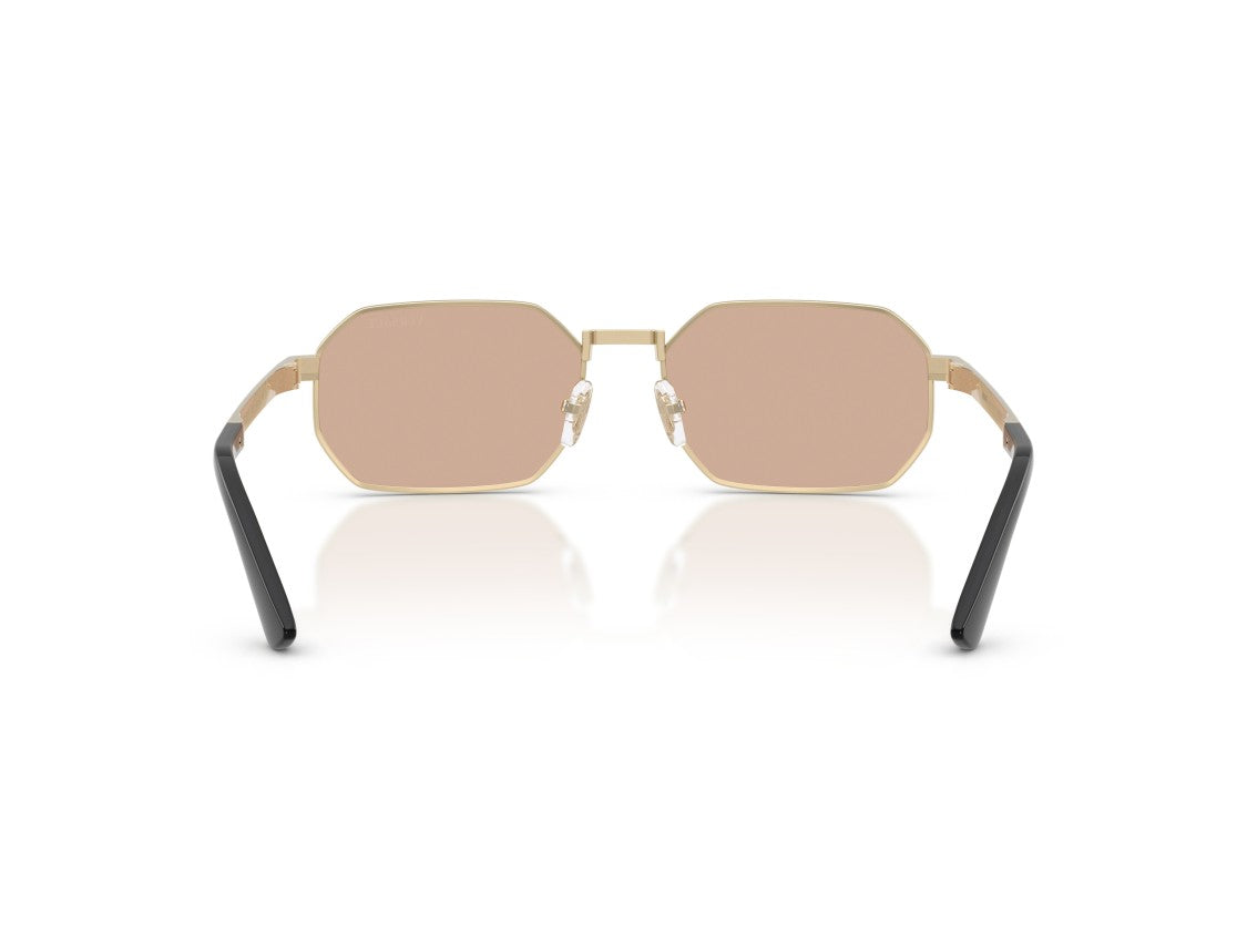 Versace Gold 0Ve2297 Octagonal Sunglasses