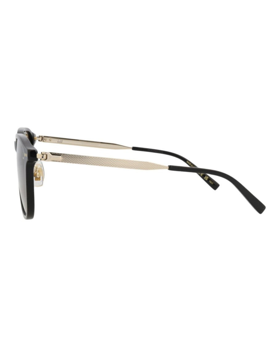 Dunhill Round-Frame Recycled Acetate Sunglasses