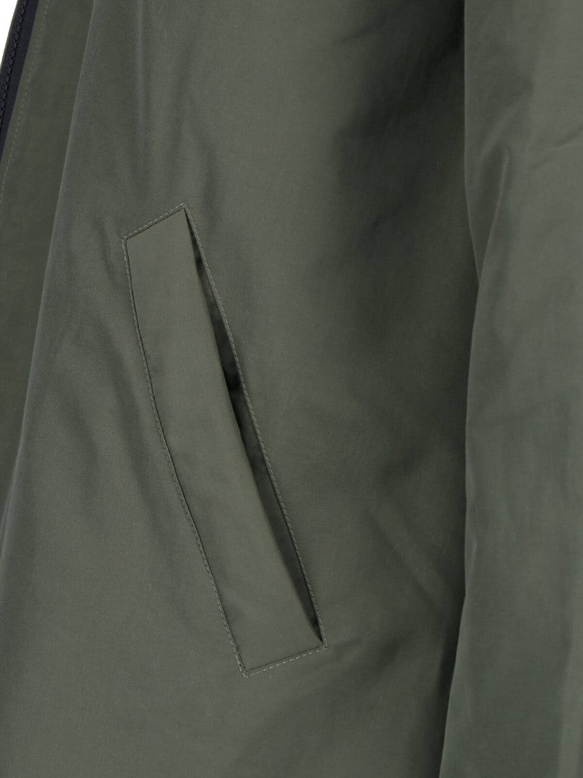 Cape Concept Green Water-Repellent Econyl Hooded Jacket