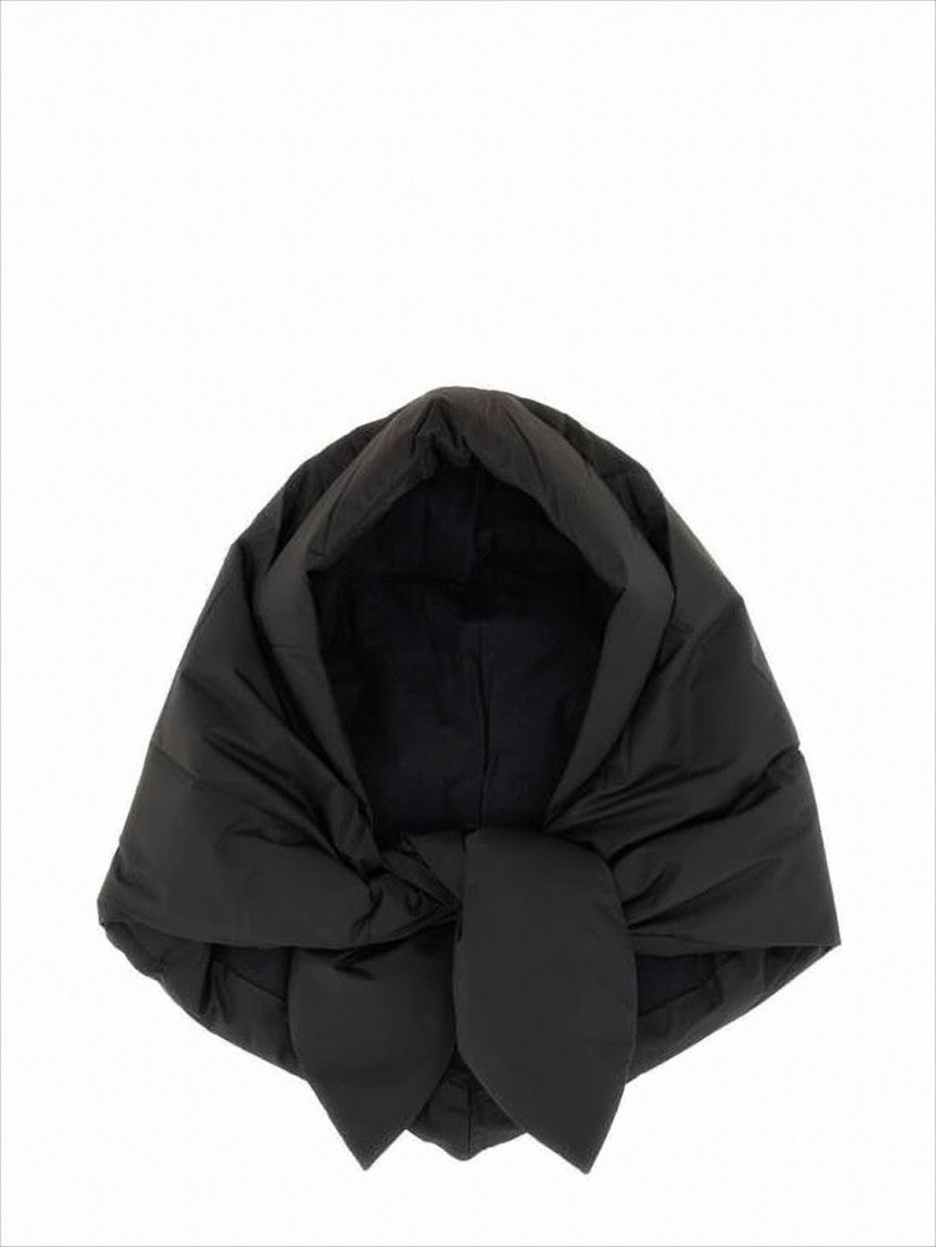 Ienki Ienki Padded Triangular-Shape Headscarf With Tied Knot Detail