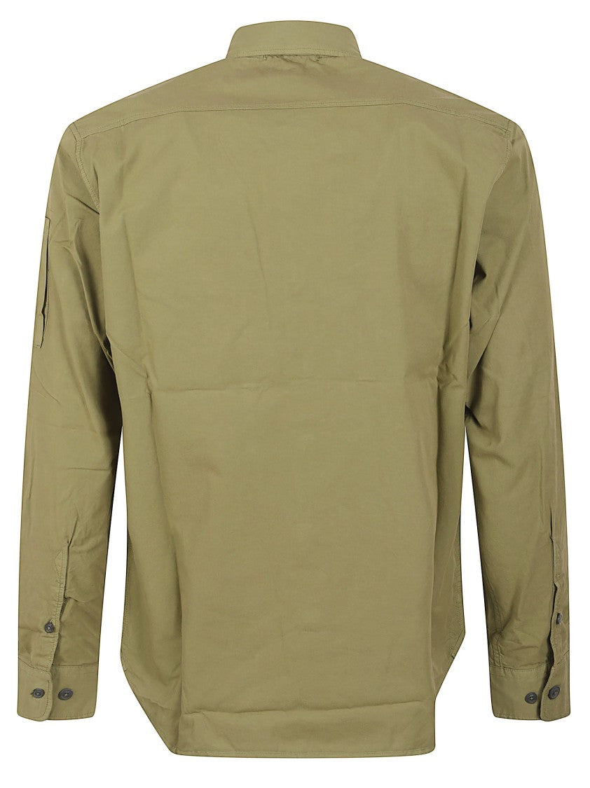 C.P. Company Structured Utility Shirt With Classic Collar