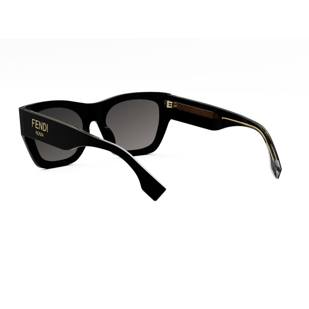 Fendi Fe40100i Oversized Square Frame Sunglasses
