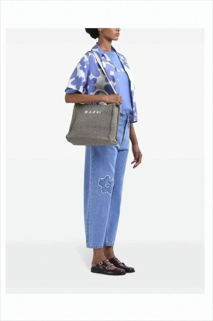 Marni Relaxed-Fit Short-Sleeve T-Shirt With Raised Lettering Detail