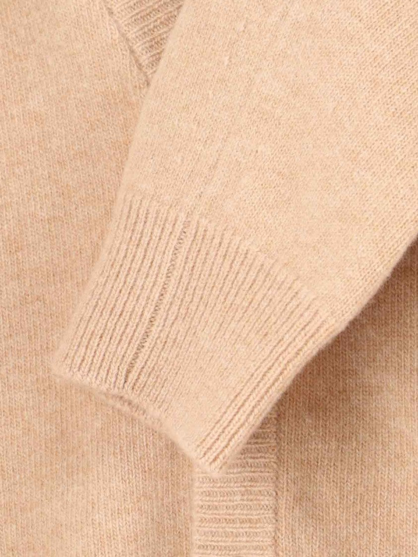Maison Margiela "Four Stitches" Wool Cardigan – Beige