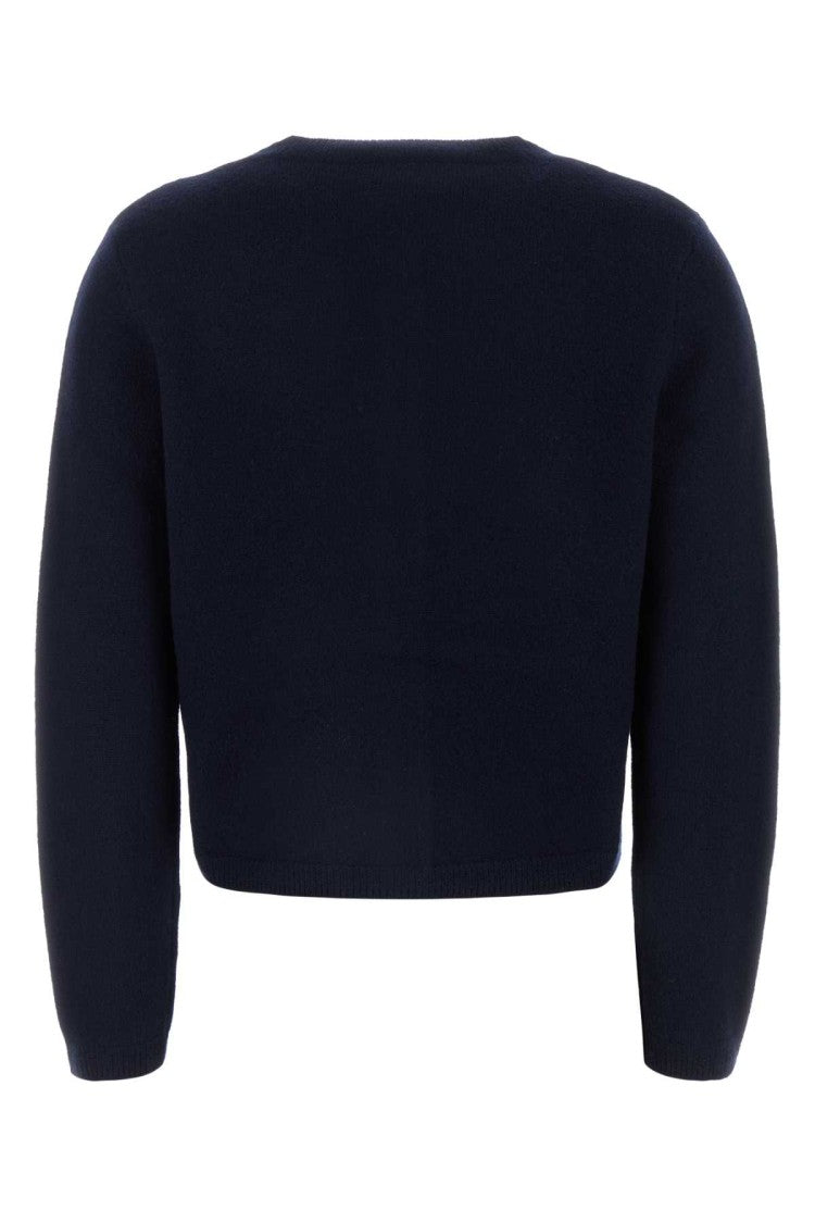 A.P.C. Navy Blue Wool Cardigan