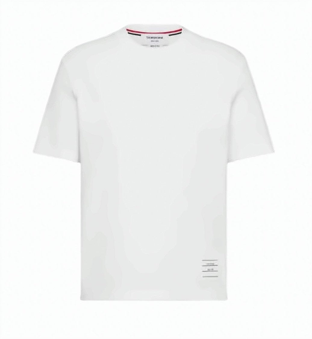 Thom Browne Thom Browne Classic Piqué Short-Sleeve T-Shirt
