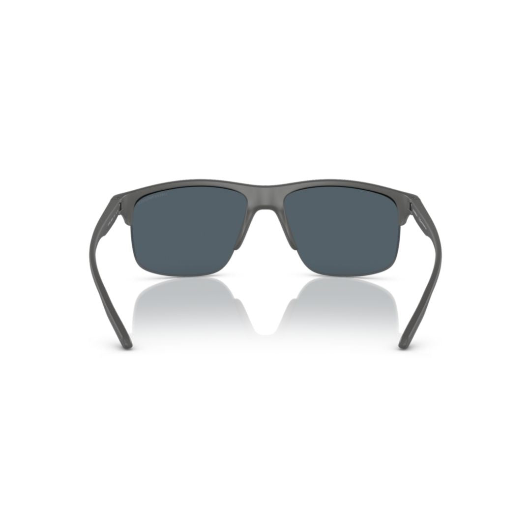 Emporio Armani Grey 0Ea4188u Semi-Rimless Tinted Sunglasses