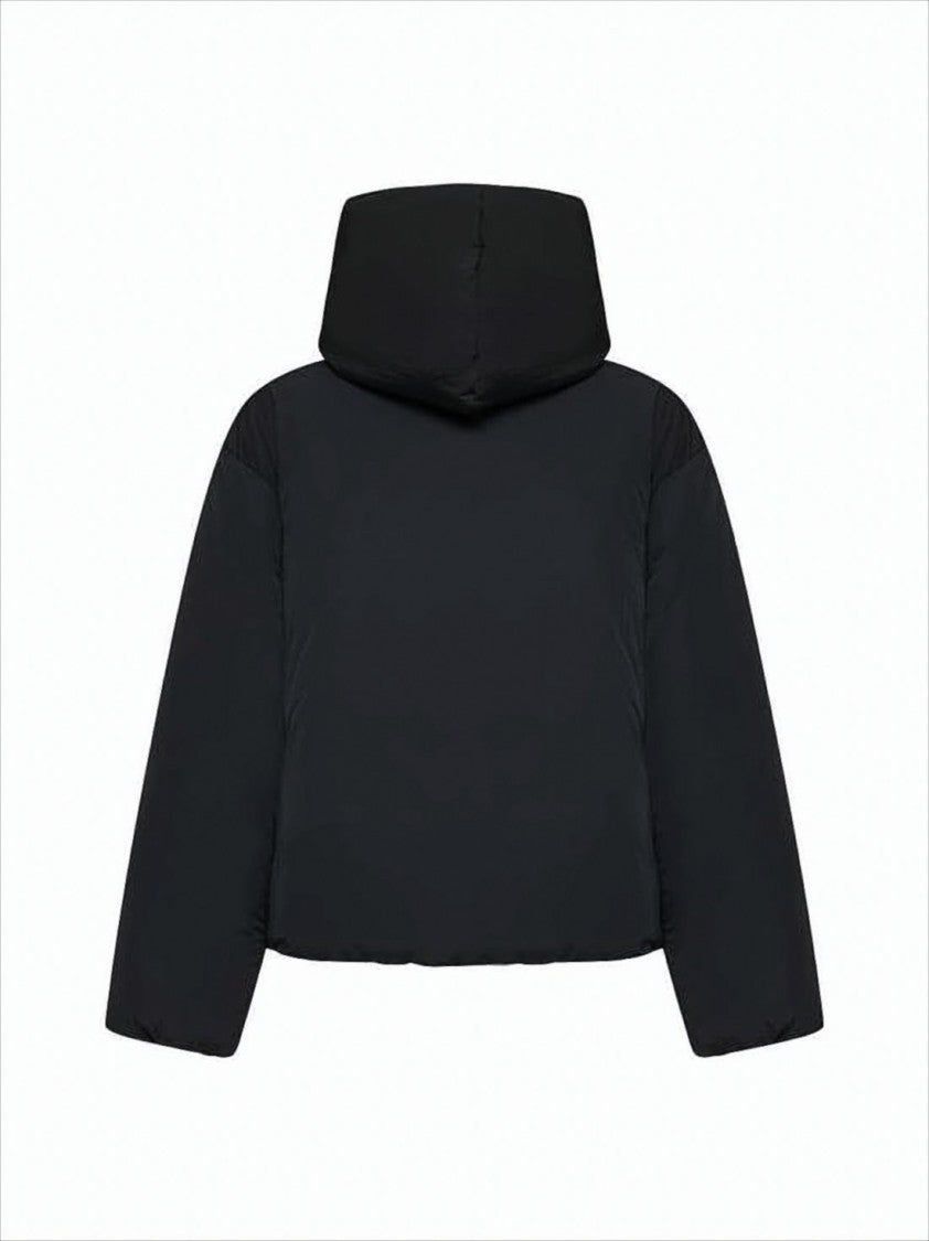 Jacquemus Cropped Padded Jacket With High Collar