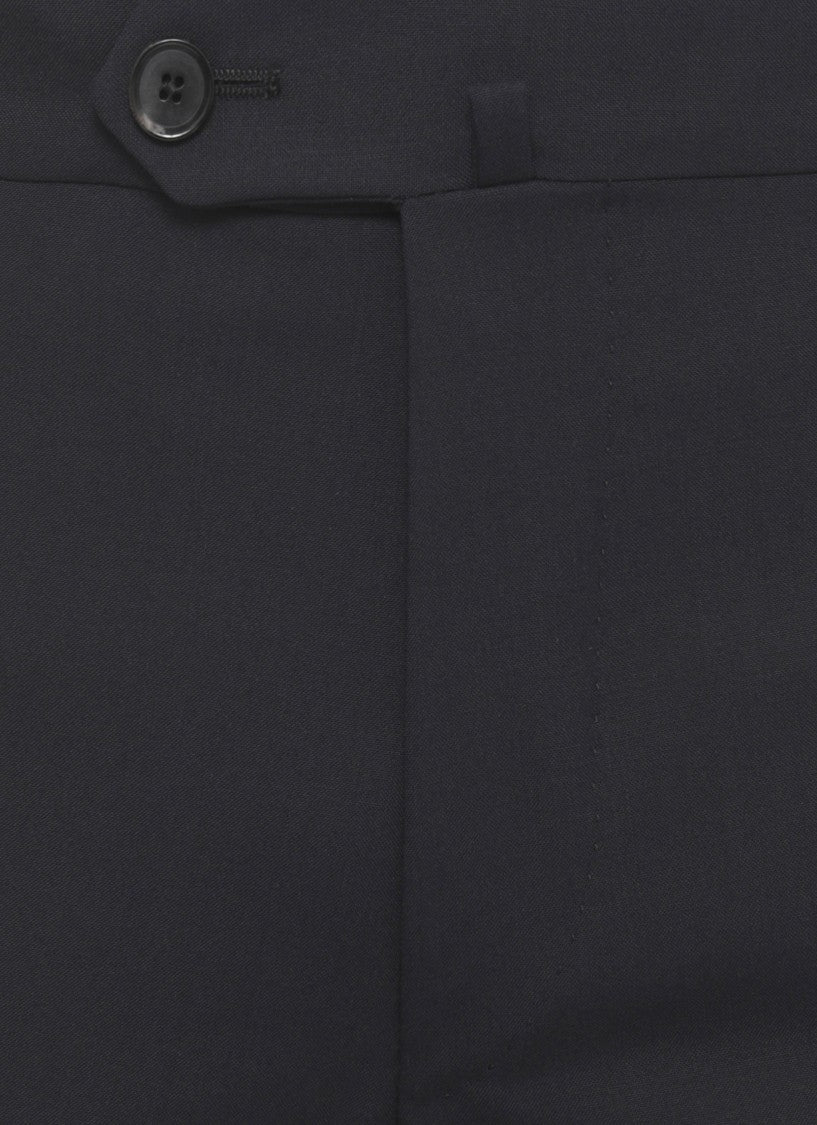 Caruso Peak Lapel Wool Suit