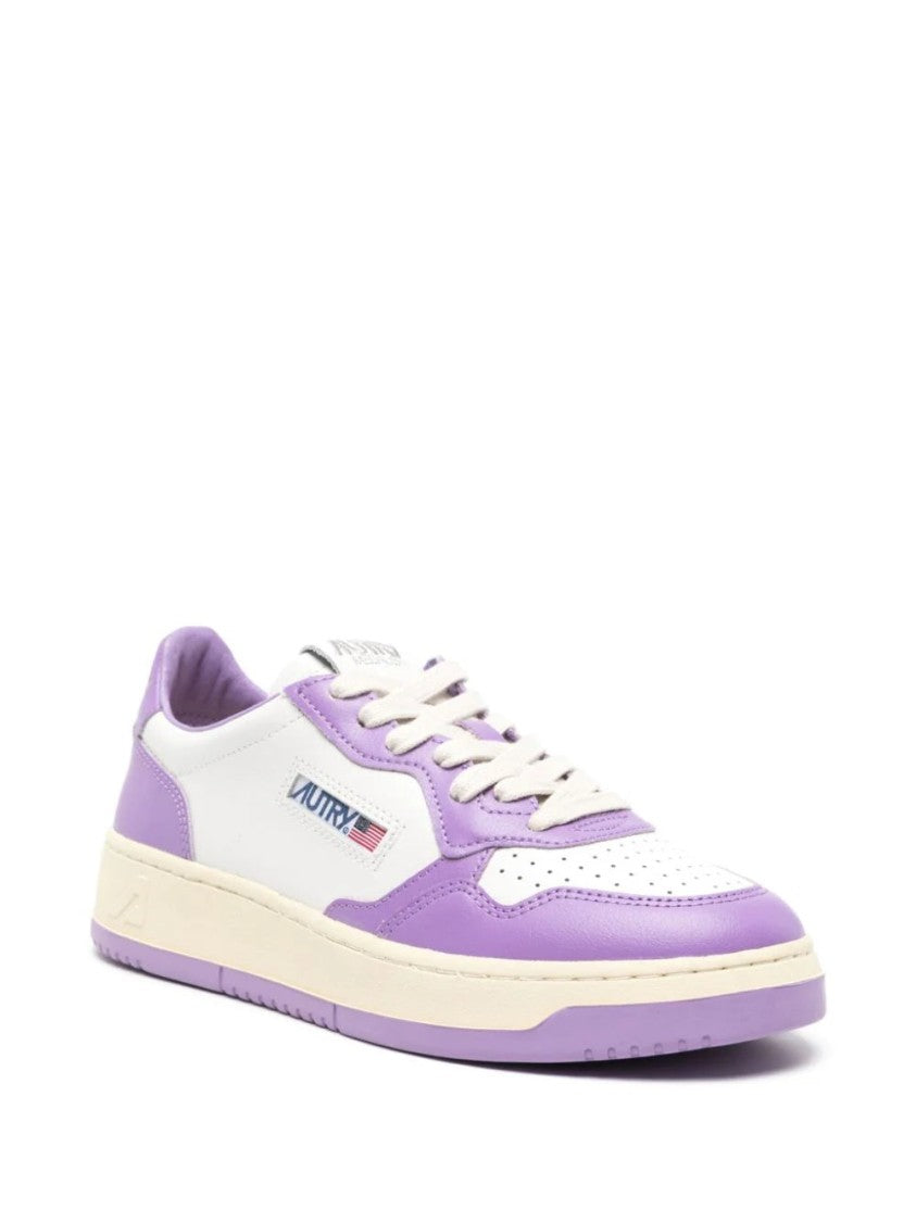 Autry Medalist Low Lavender Purple Sneakers