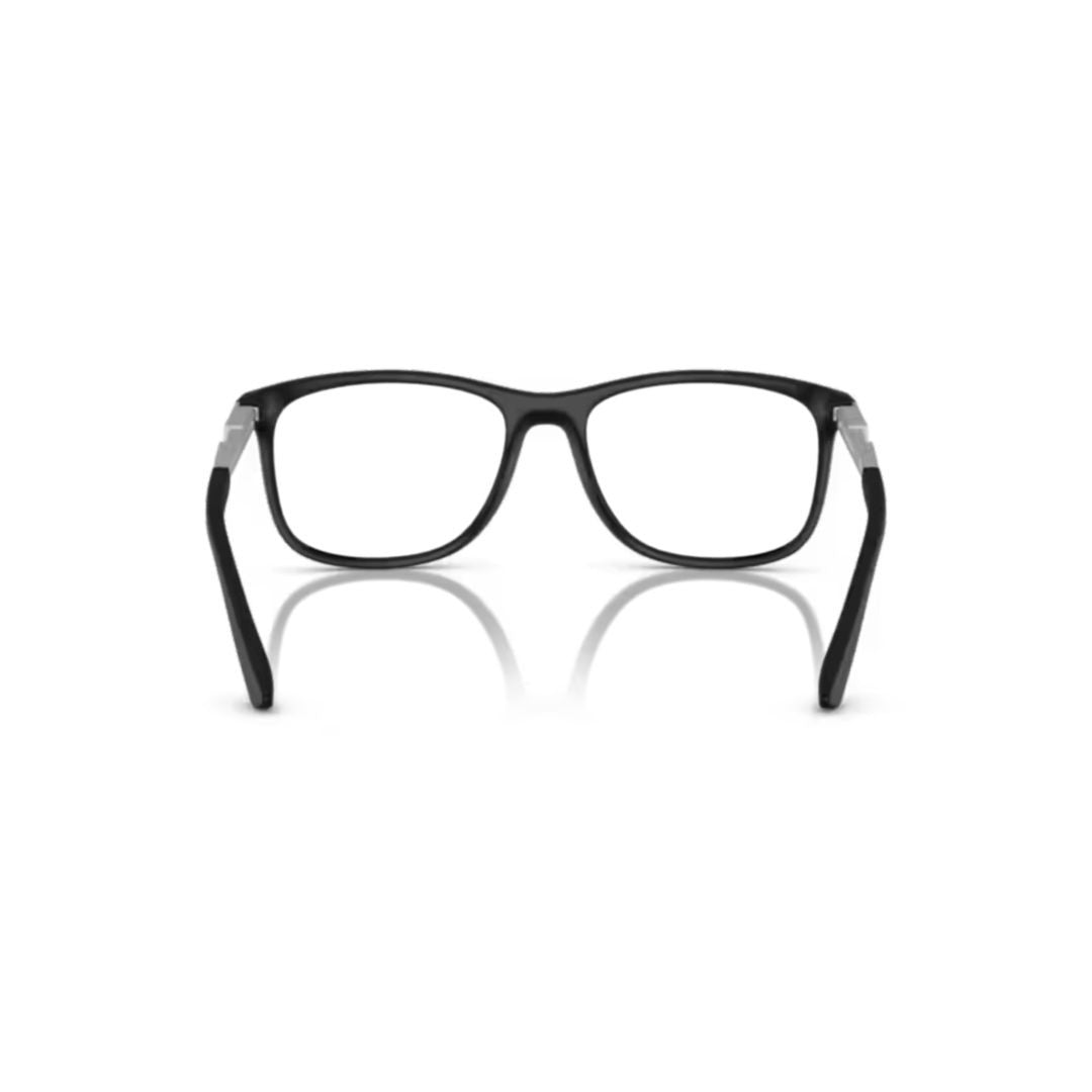 Emporio Armani 0Ea3247 Rectangular Frame Sunglasses With Silver Accents